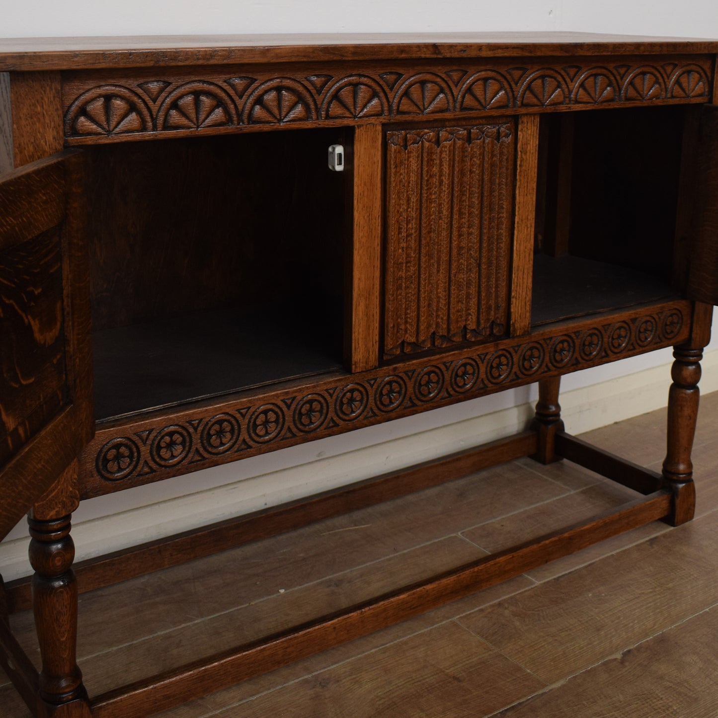 Vintage Oak Sideboard