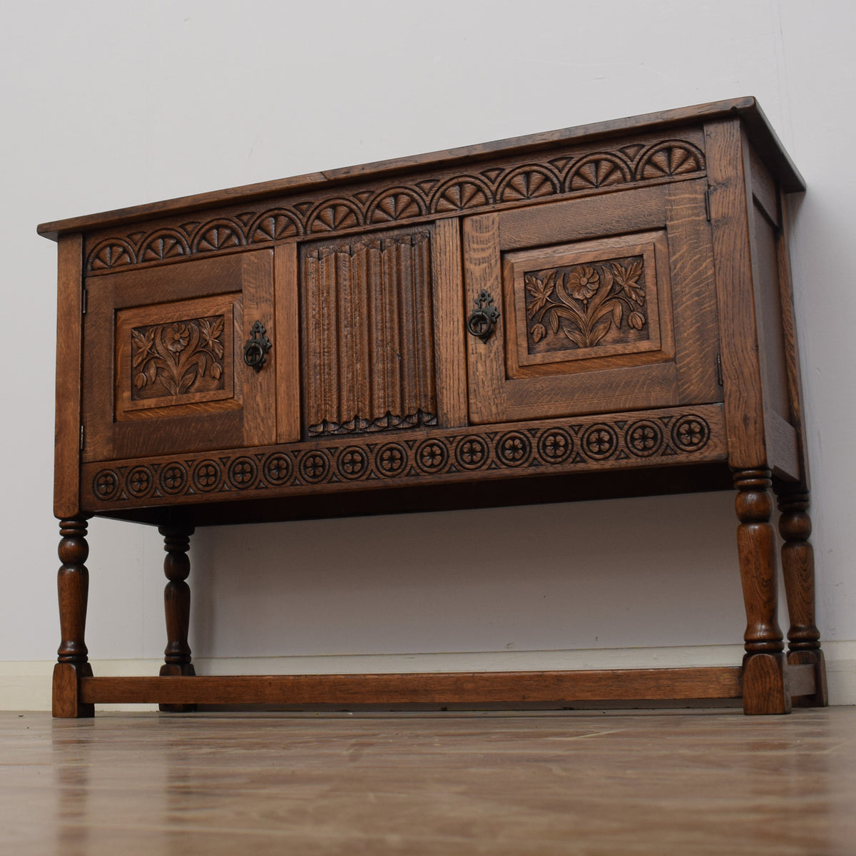 Vintage Oak Sideboard