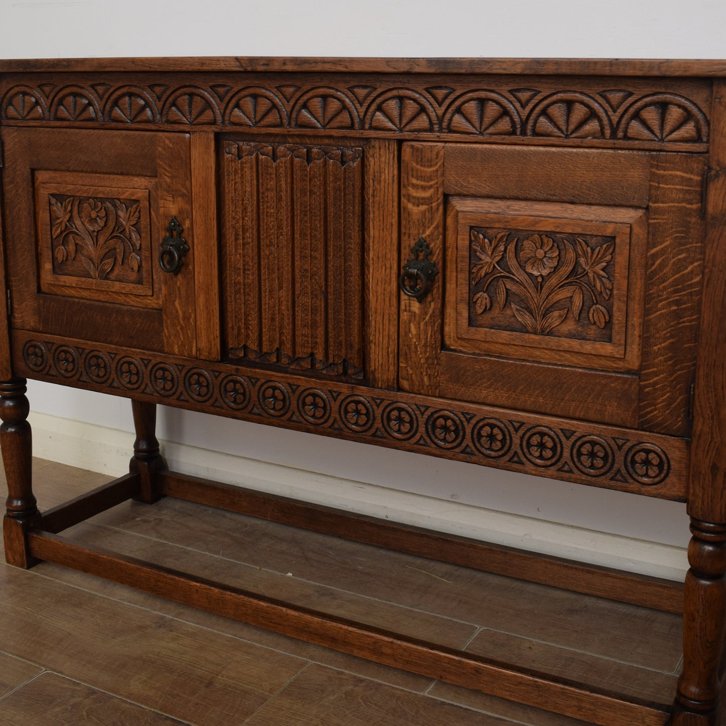 Vintage Oak Sideboard
