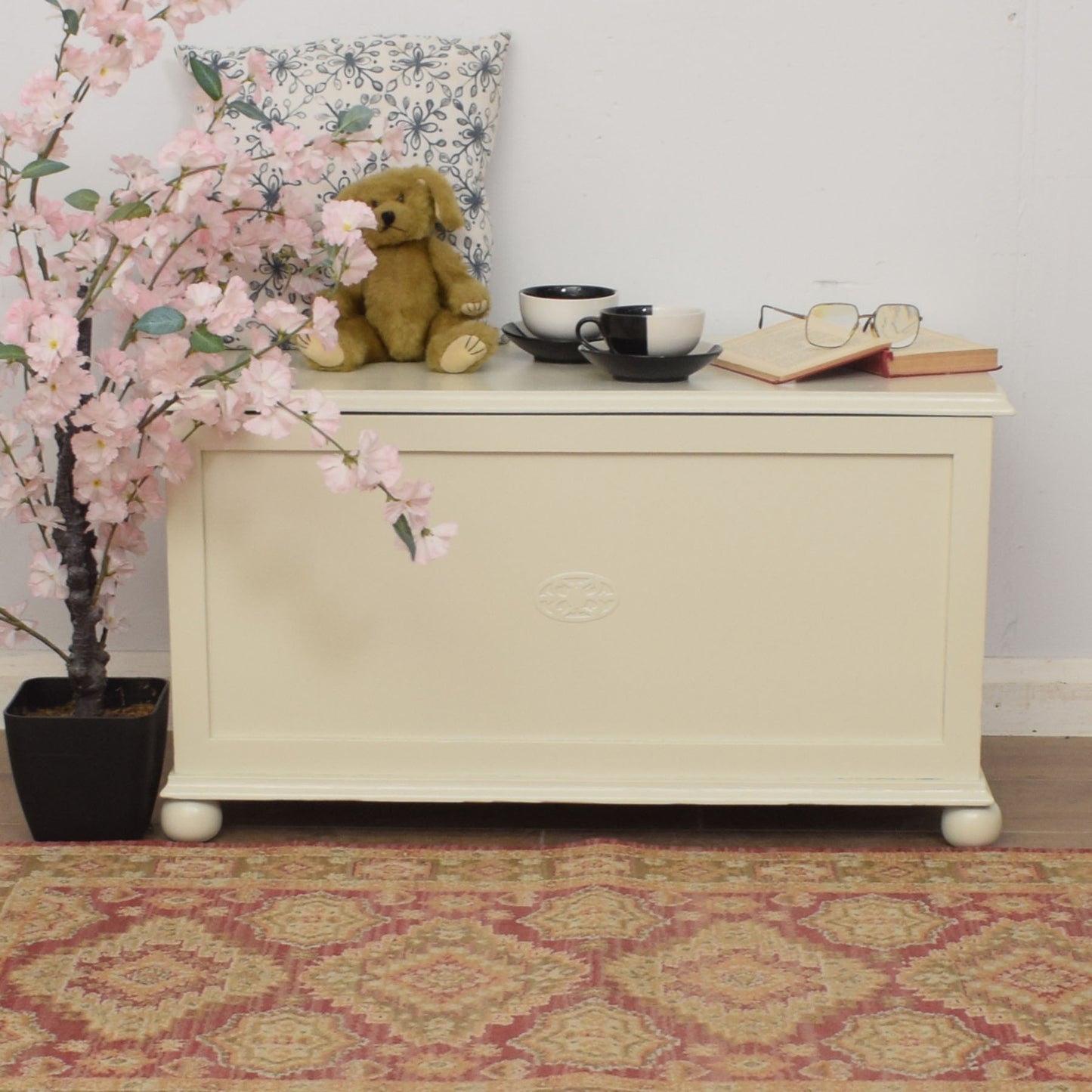 Painted Blanket Box