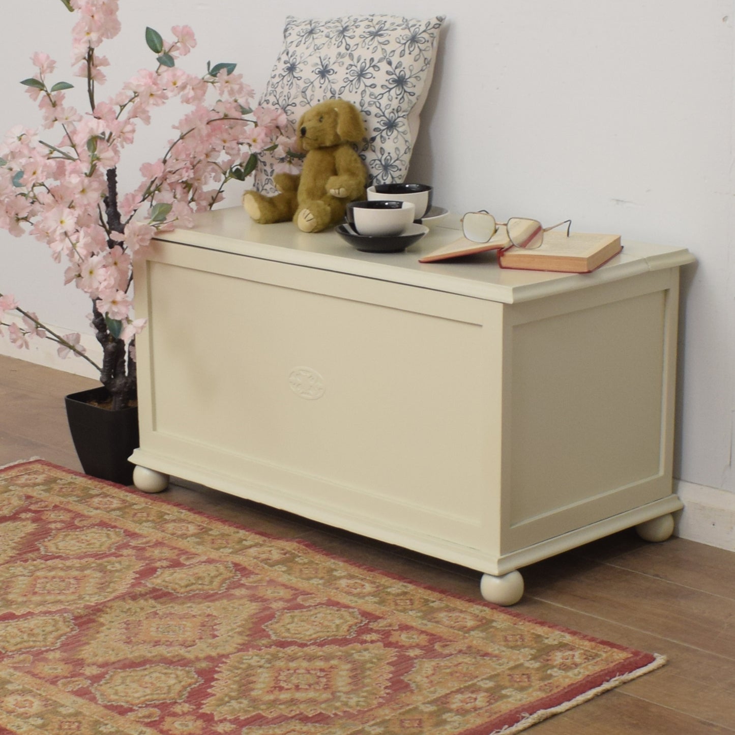 Painted Blanket Box