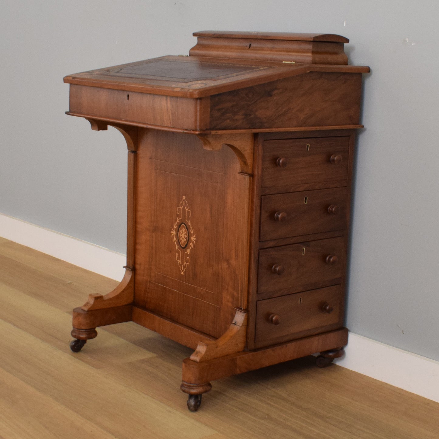 Mahogany Davenport Bureau