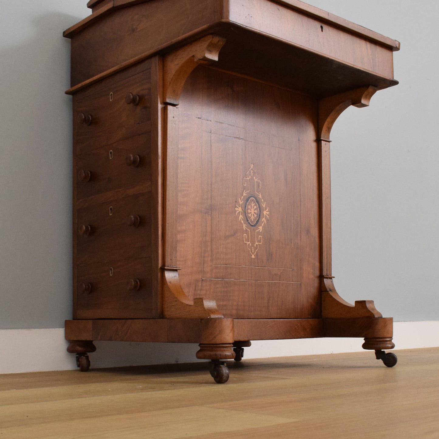 Mahogany Davenport Bureau