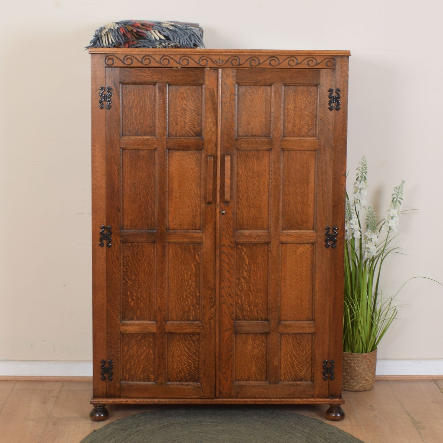Small Oak Wardrobe