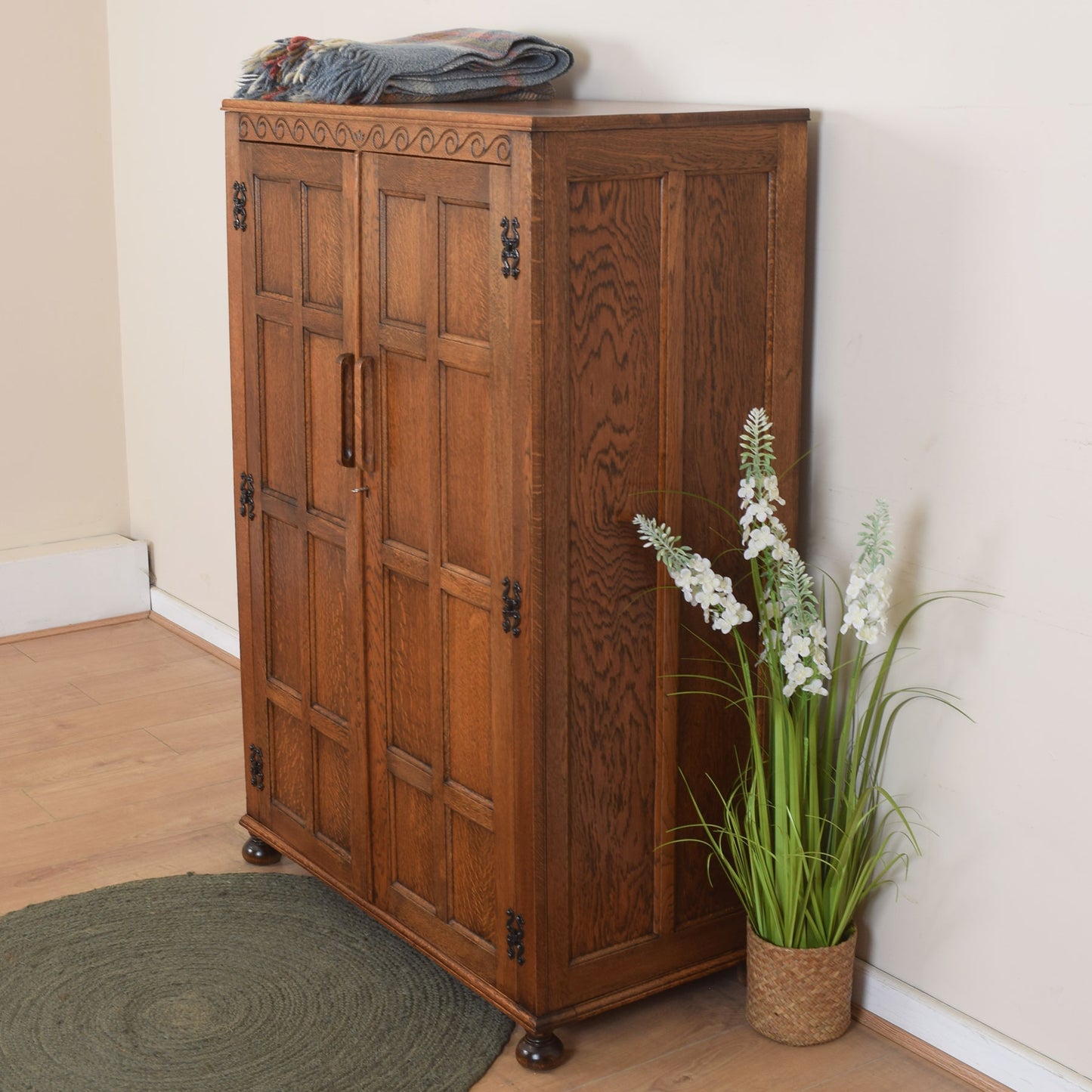 Small Oak Wardrobe