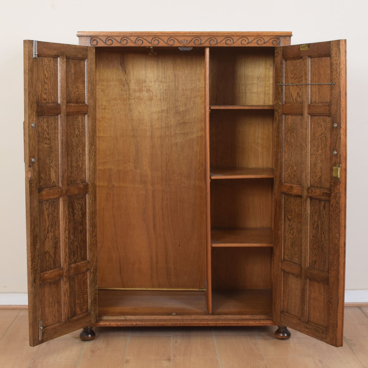 Small Oak Wardrobe