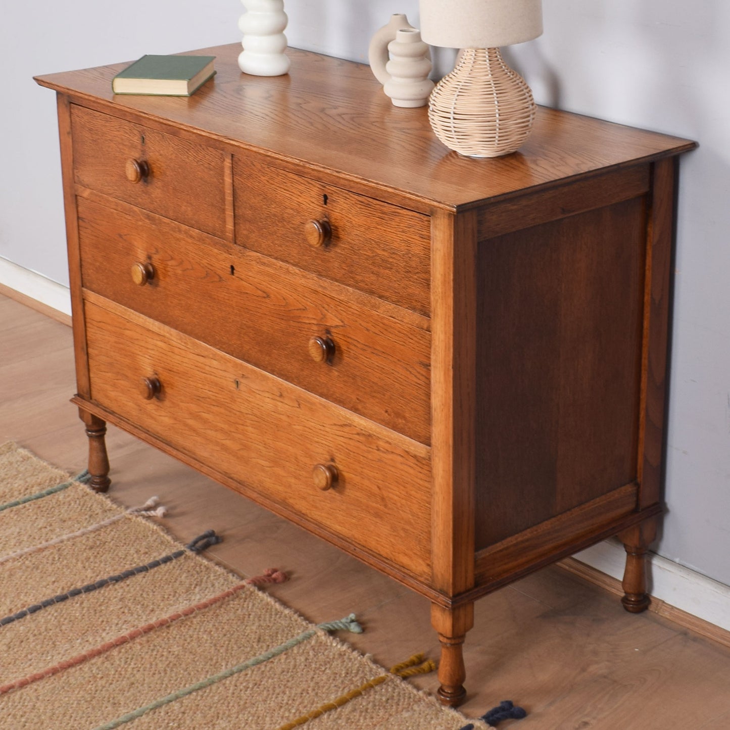 Oak Chest of Drawers