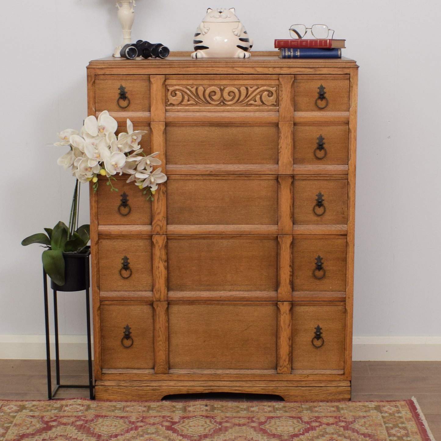 Oak Chest of Drawers