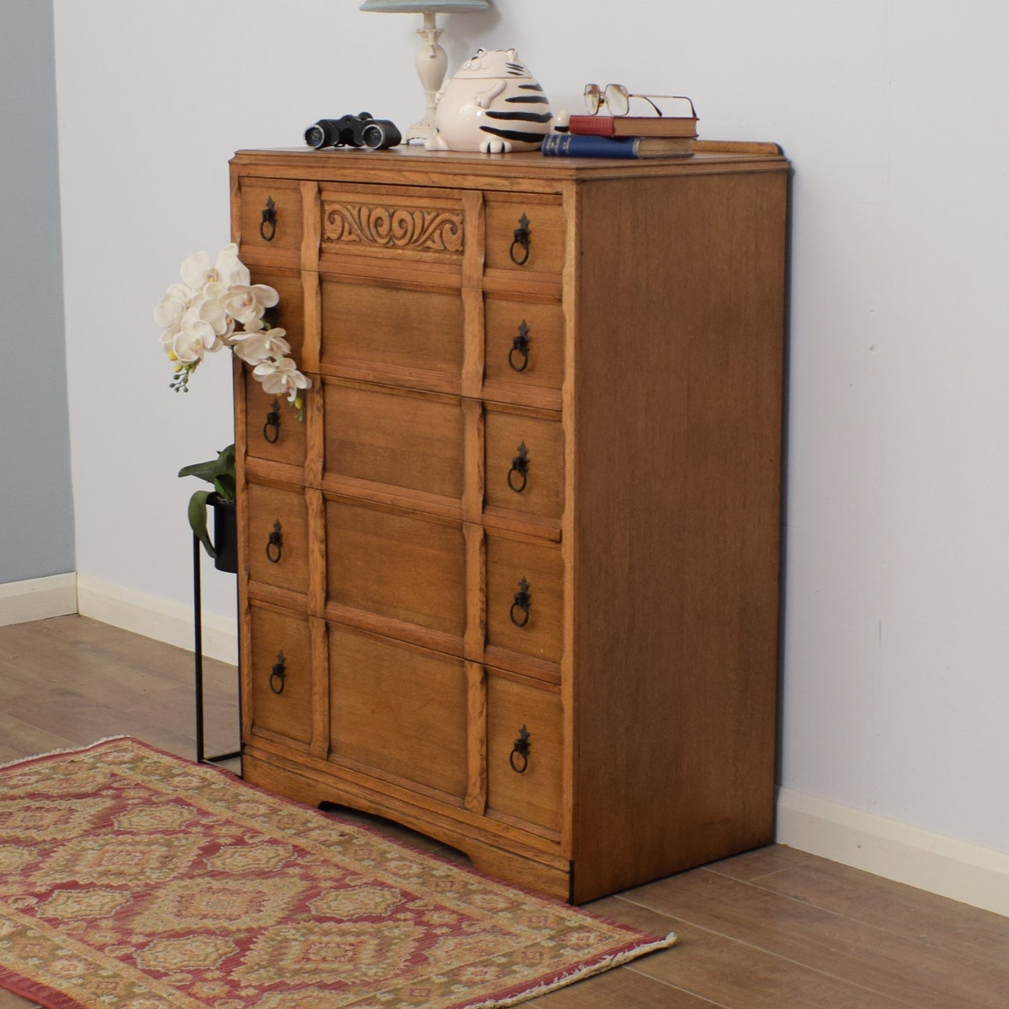 Oak Chest of Drawers