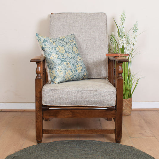 Reclining Upholstered Arm Chair