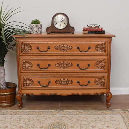 French Oak Chest of Drawers