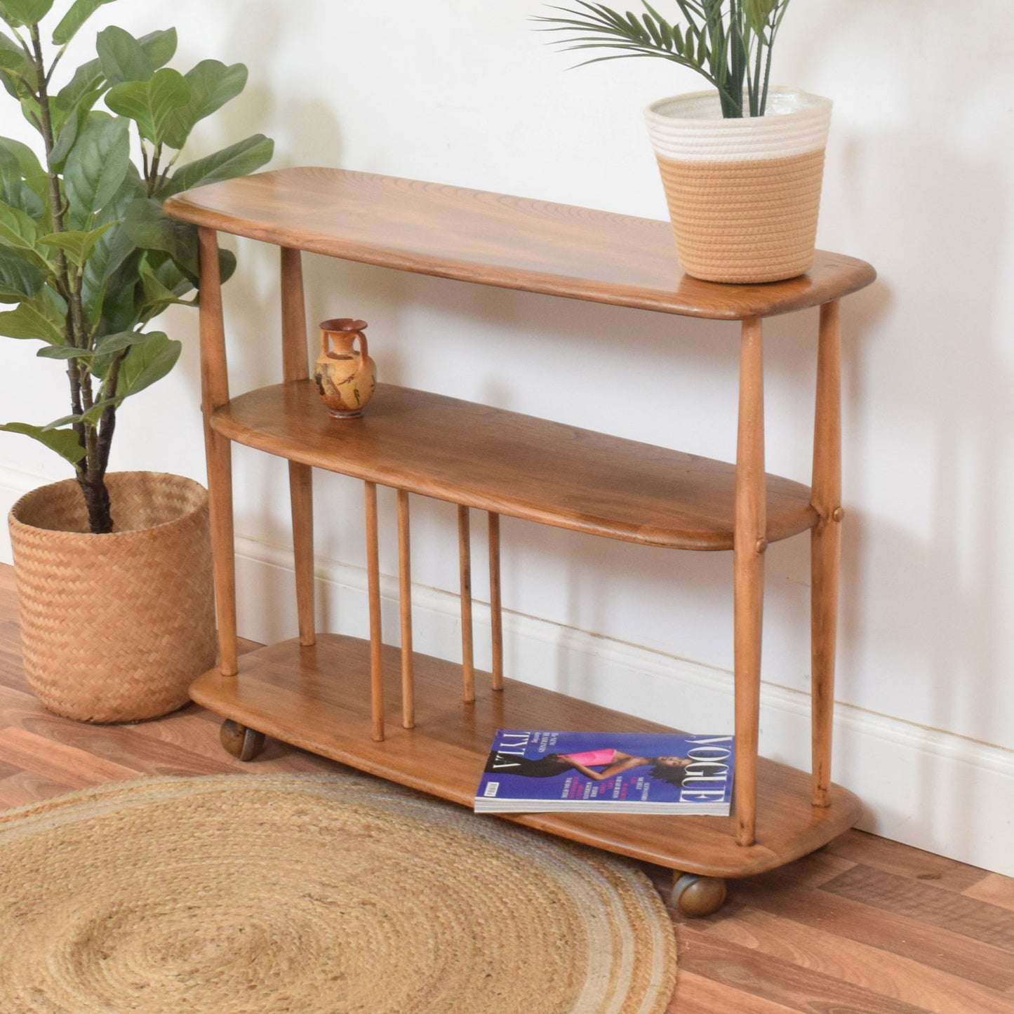 Ercol 'Giraffe' Bookcase