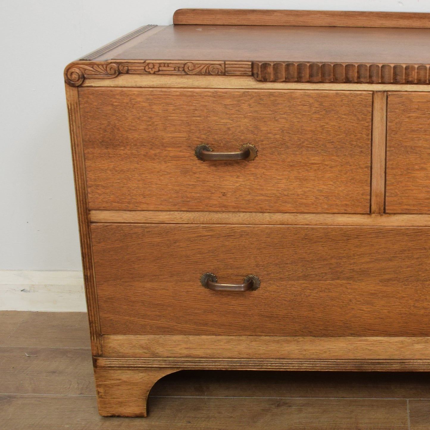 Restored Oak Chest Of Drawers