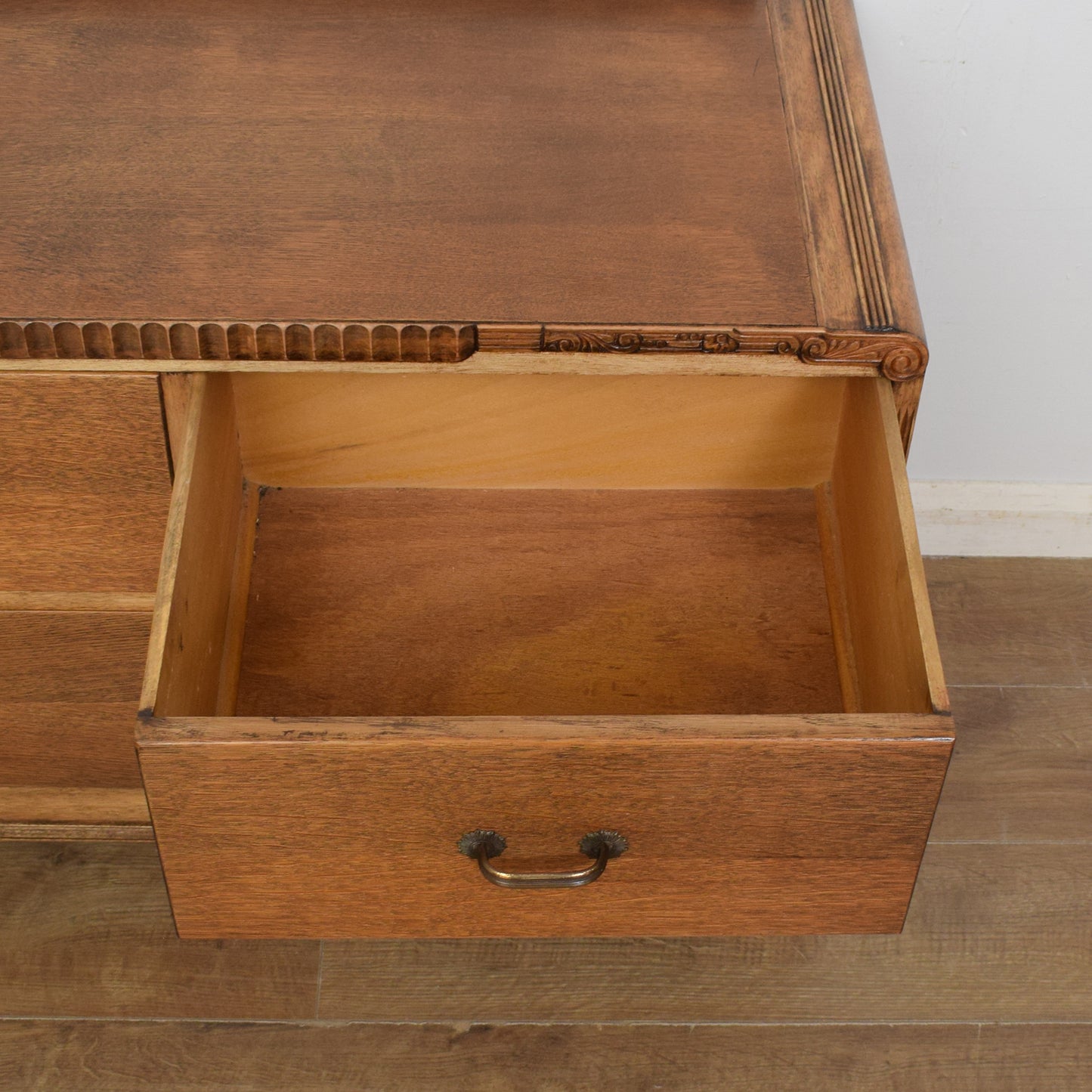 Restored Oak Chest Of Drawers