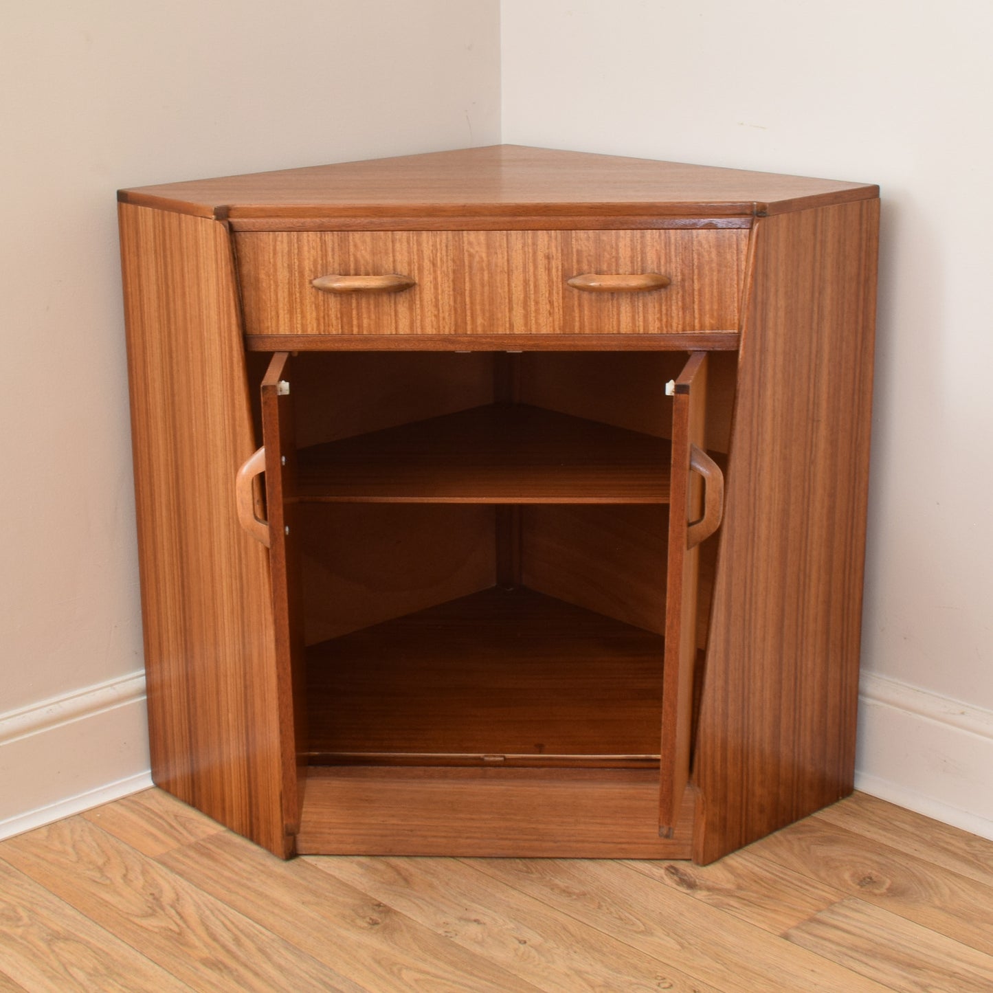 Teak Corner Bureau