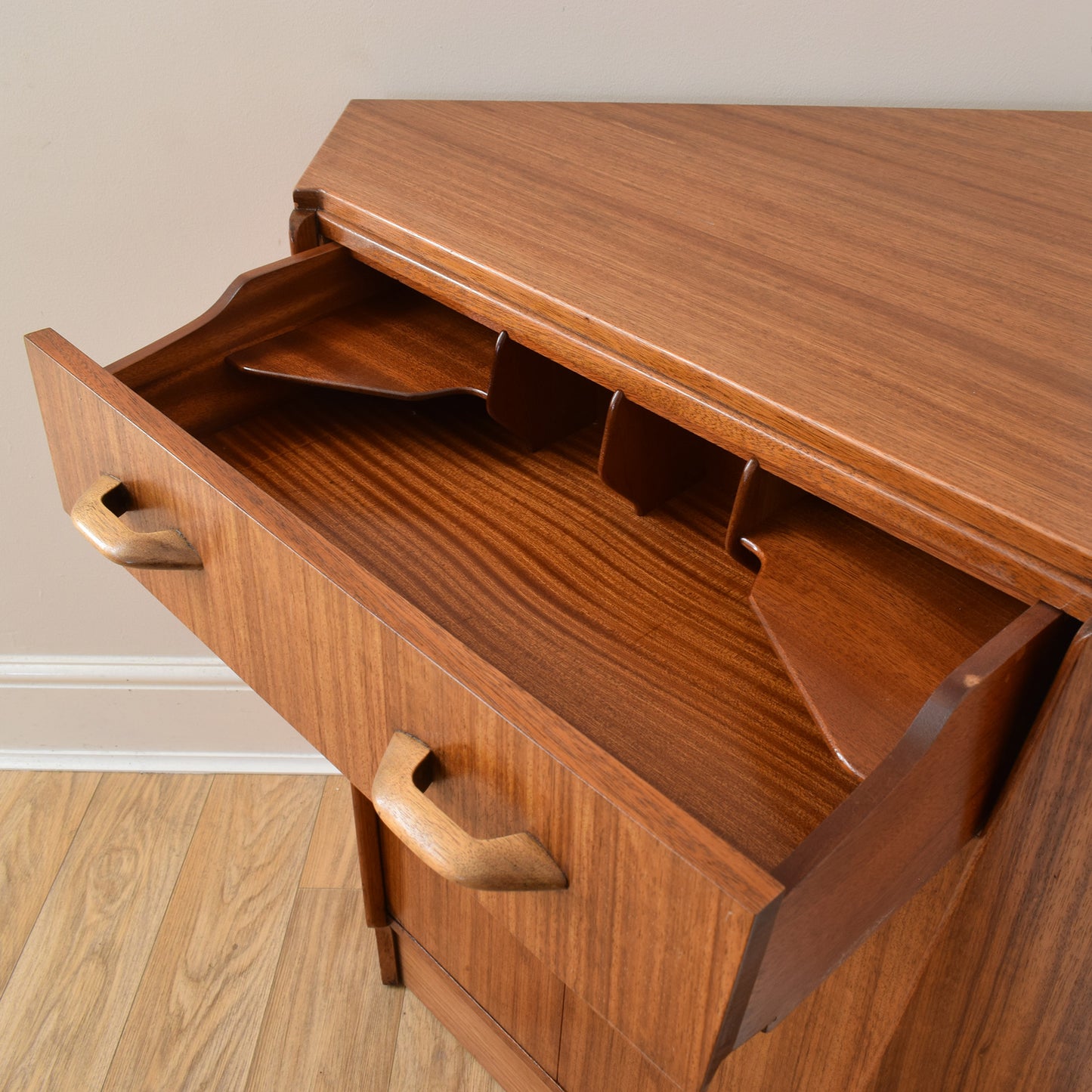 Teak Corner Bureau