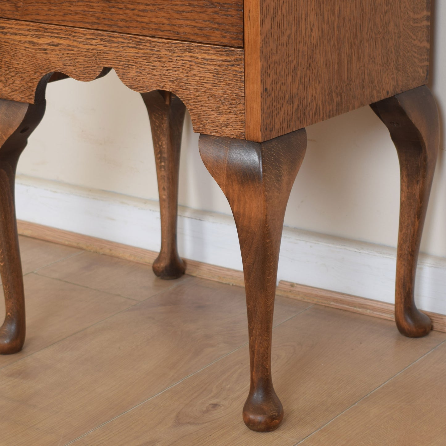 Pair Of Oak Bedsides