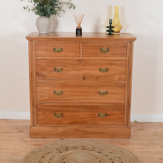 Solid Satinwood Chest of Drawers