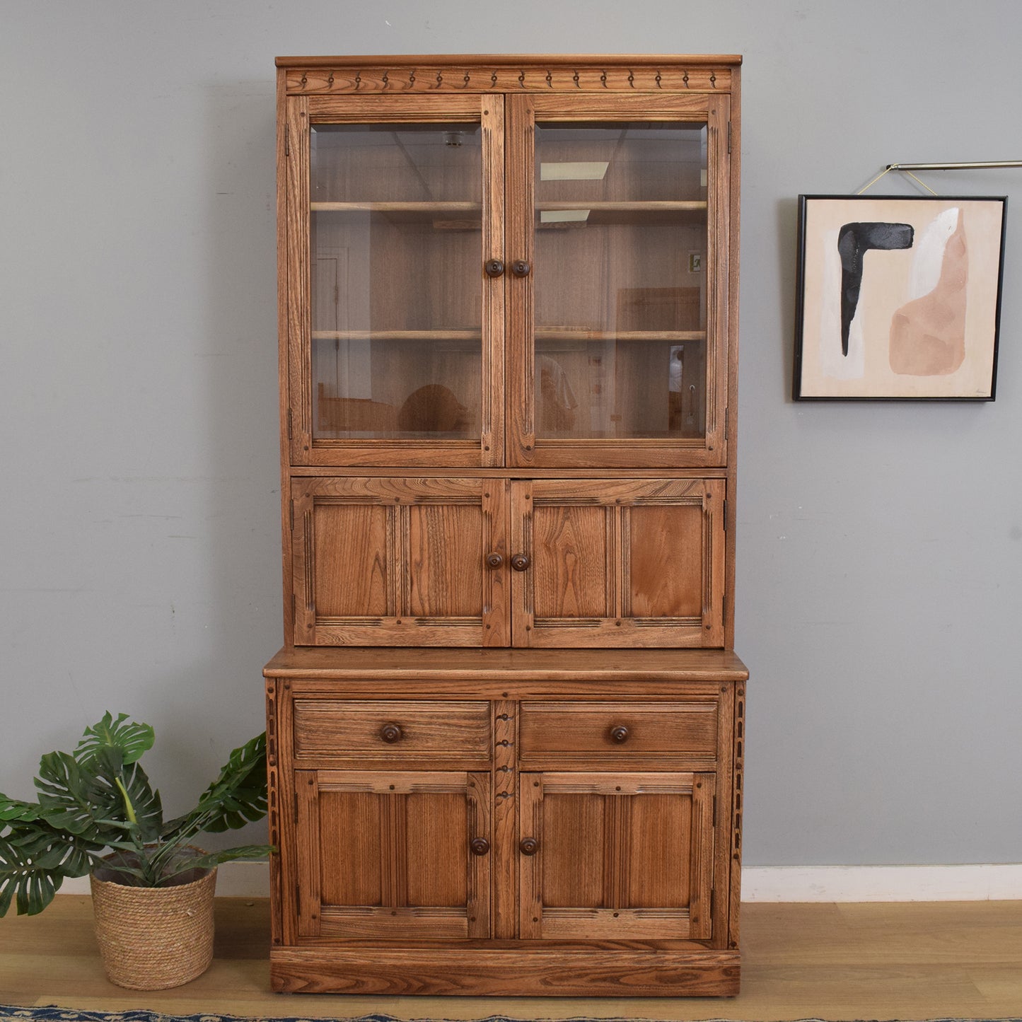 Restored Ercol Display Unit