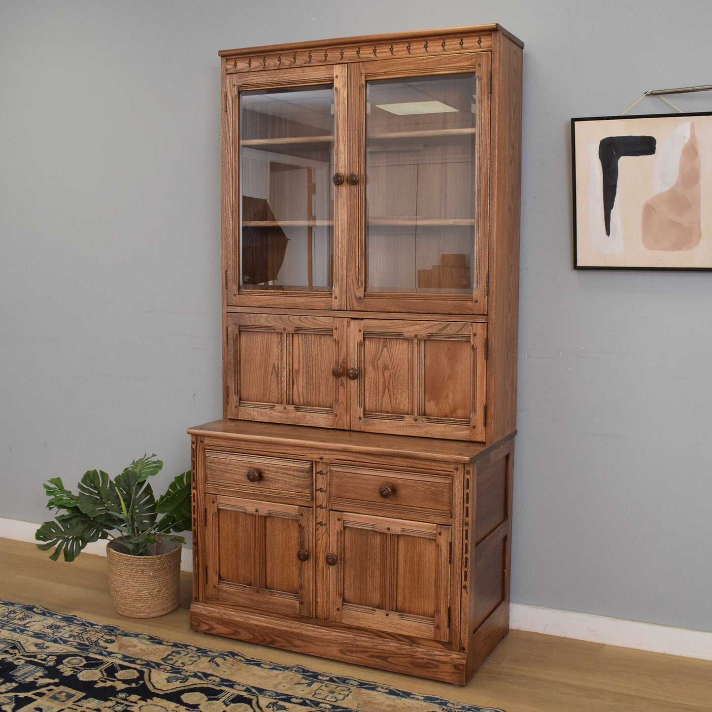 Restored Ercol Display Unit