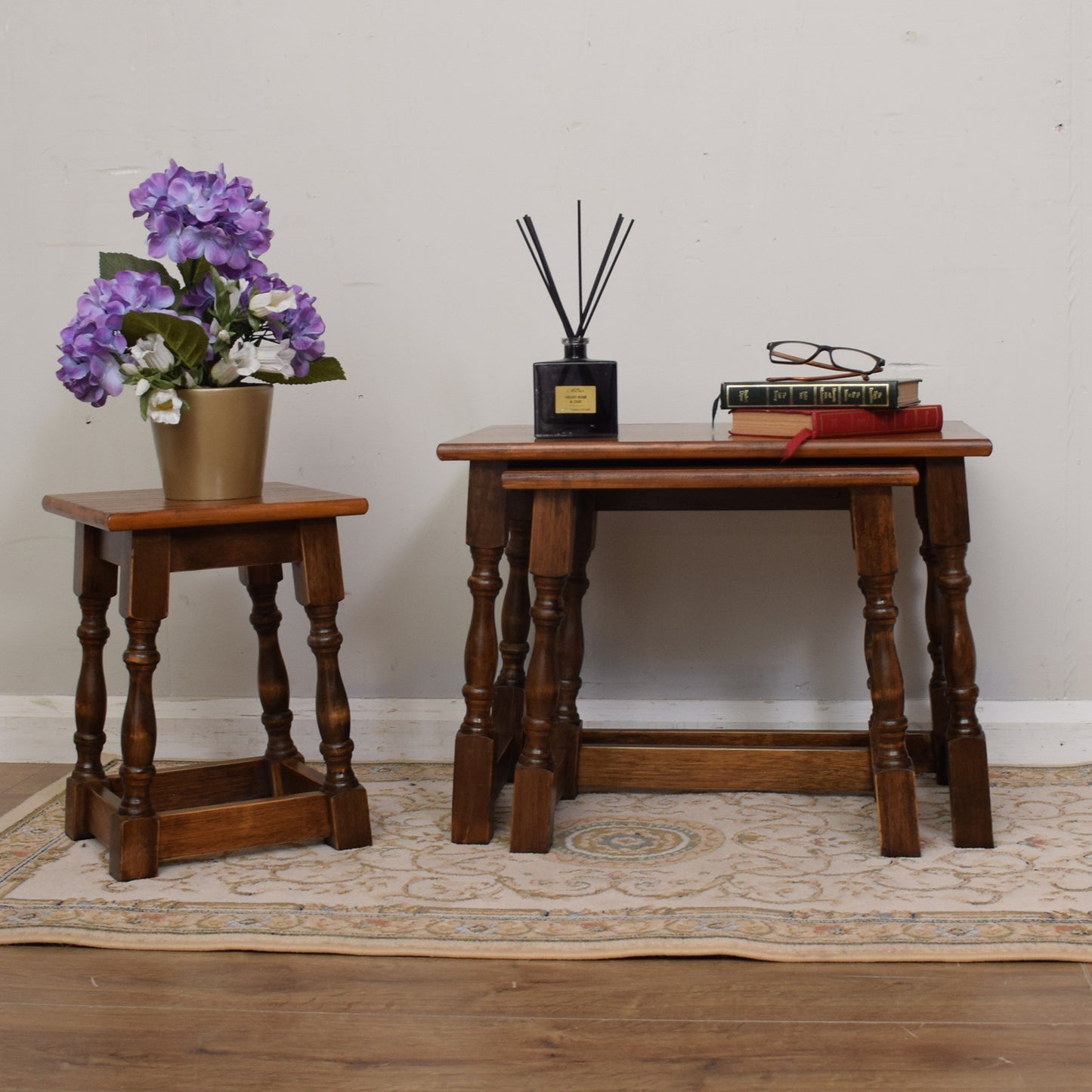 Oak Nest of Tables