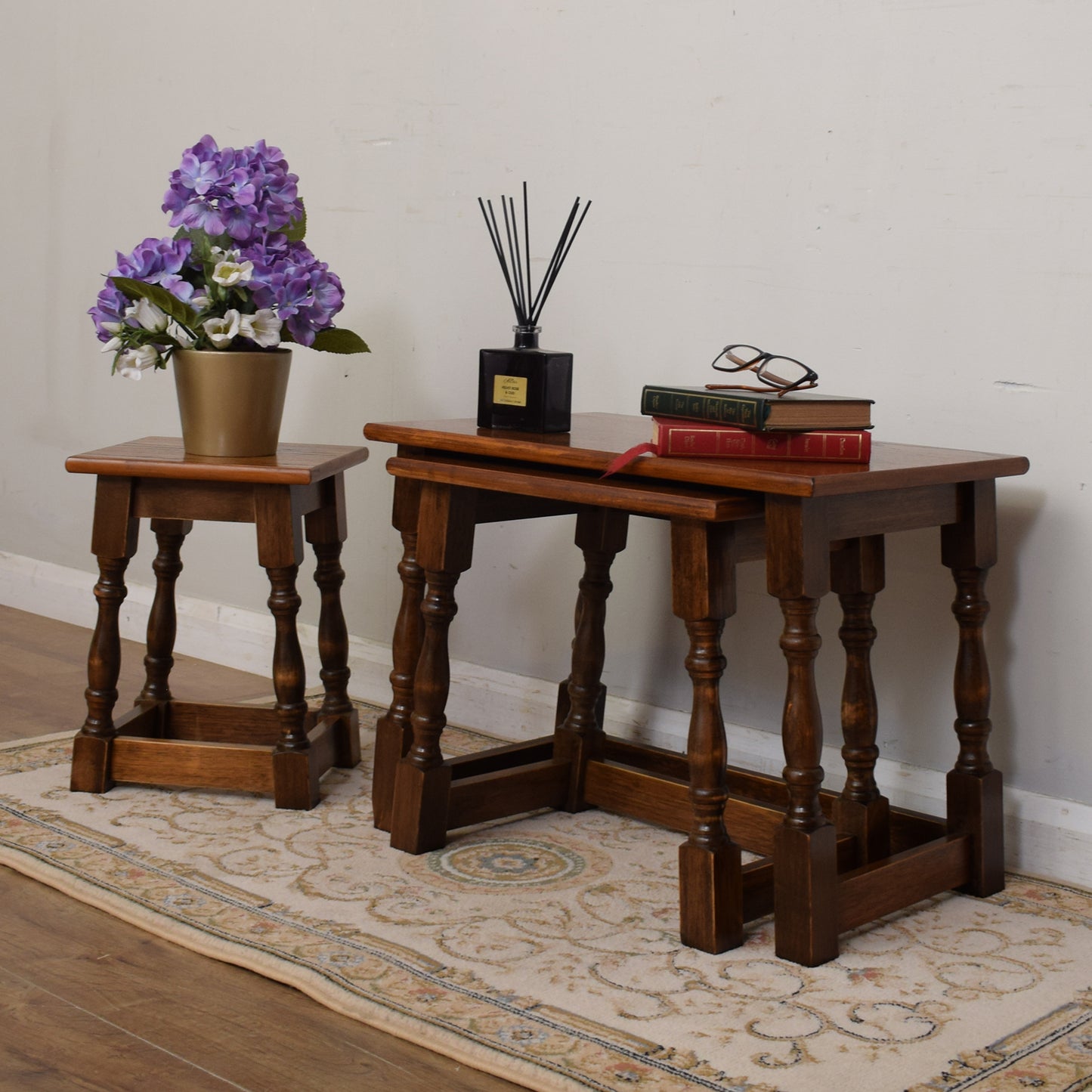 Oak Nest of Tables