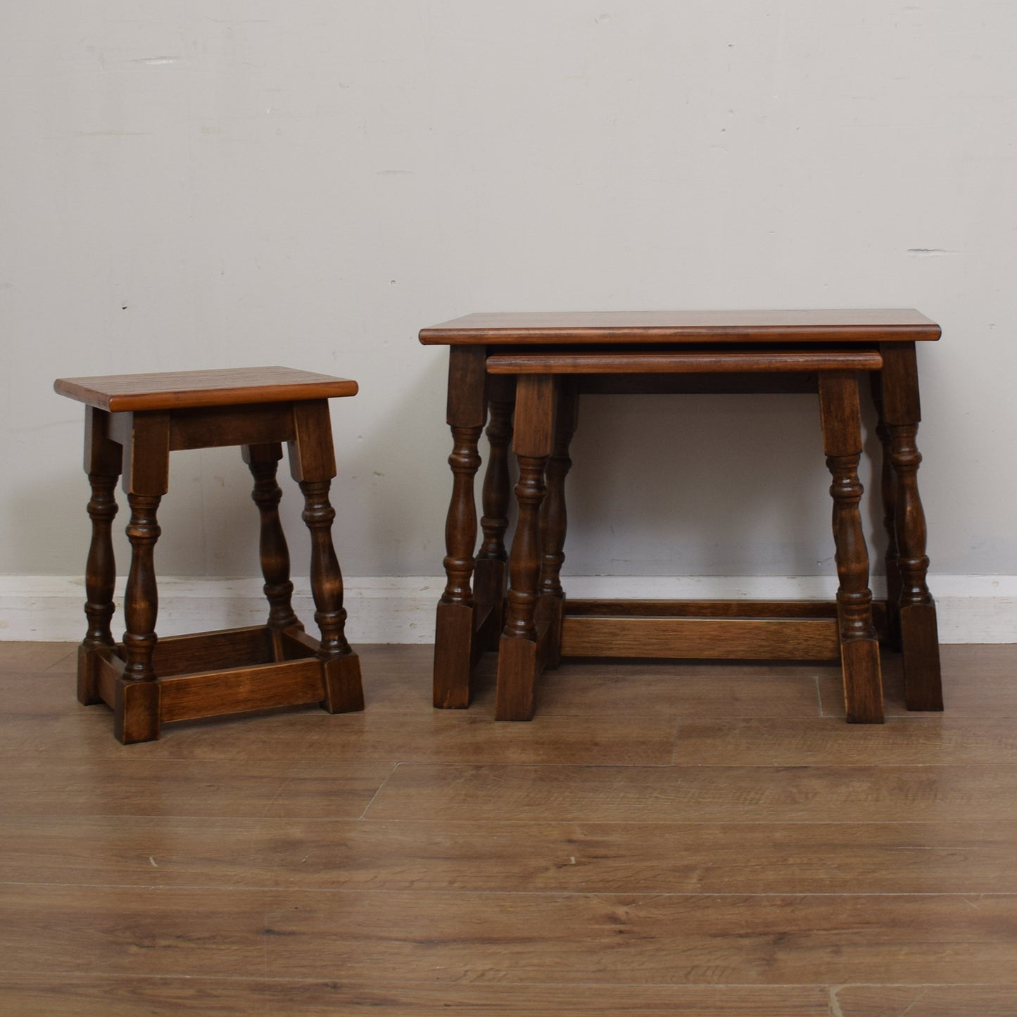 Oak Nest of Tables