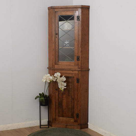 Restored Oak Corner Unit