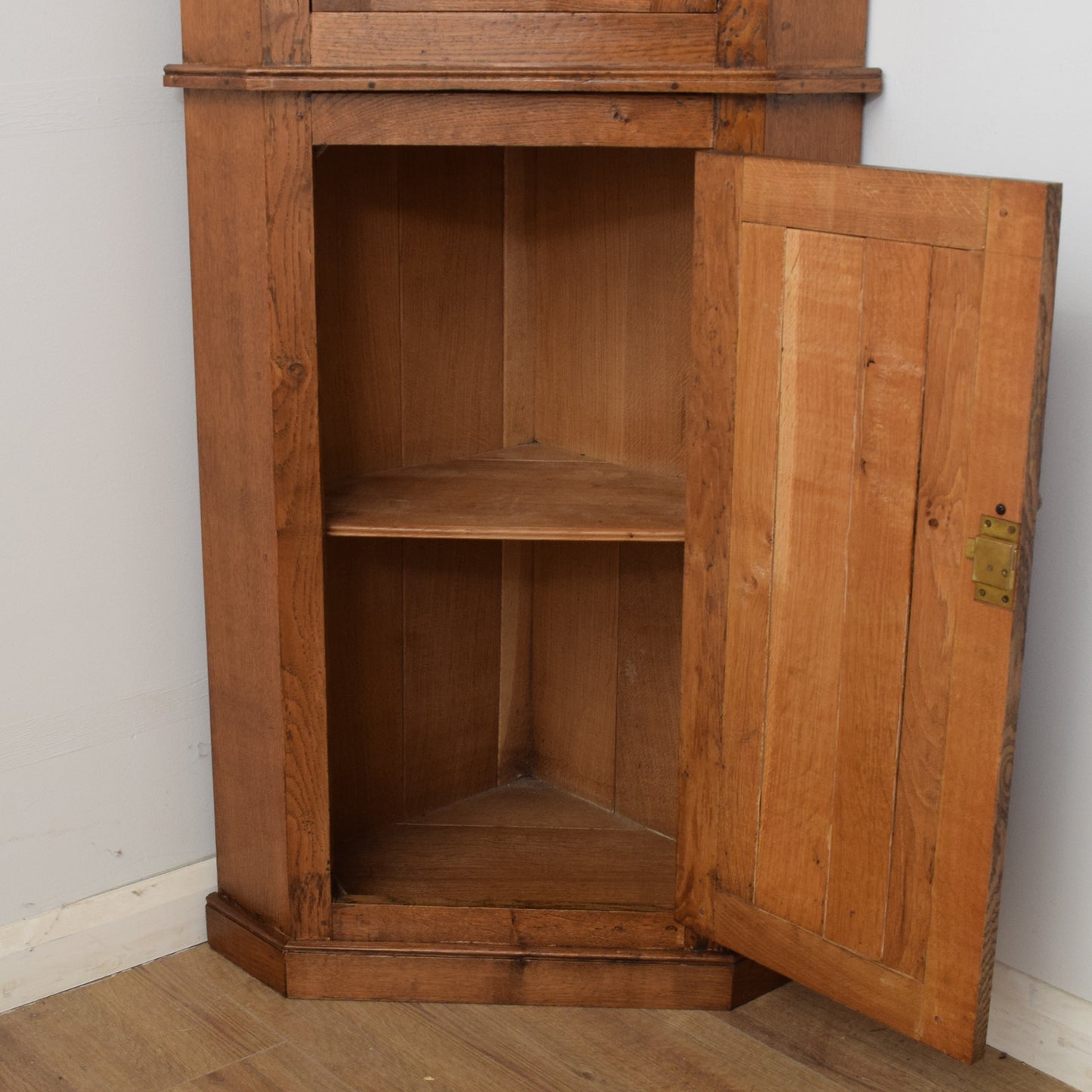 Restored Oak Corner Unit