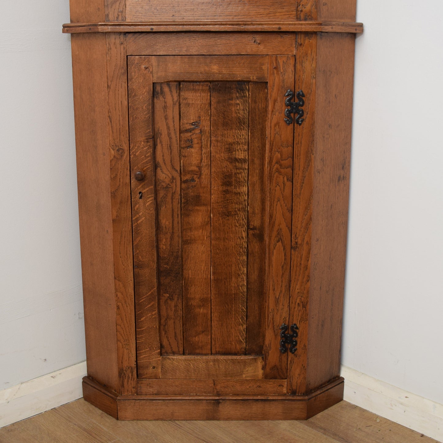 Restored Oak Corner Unit