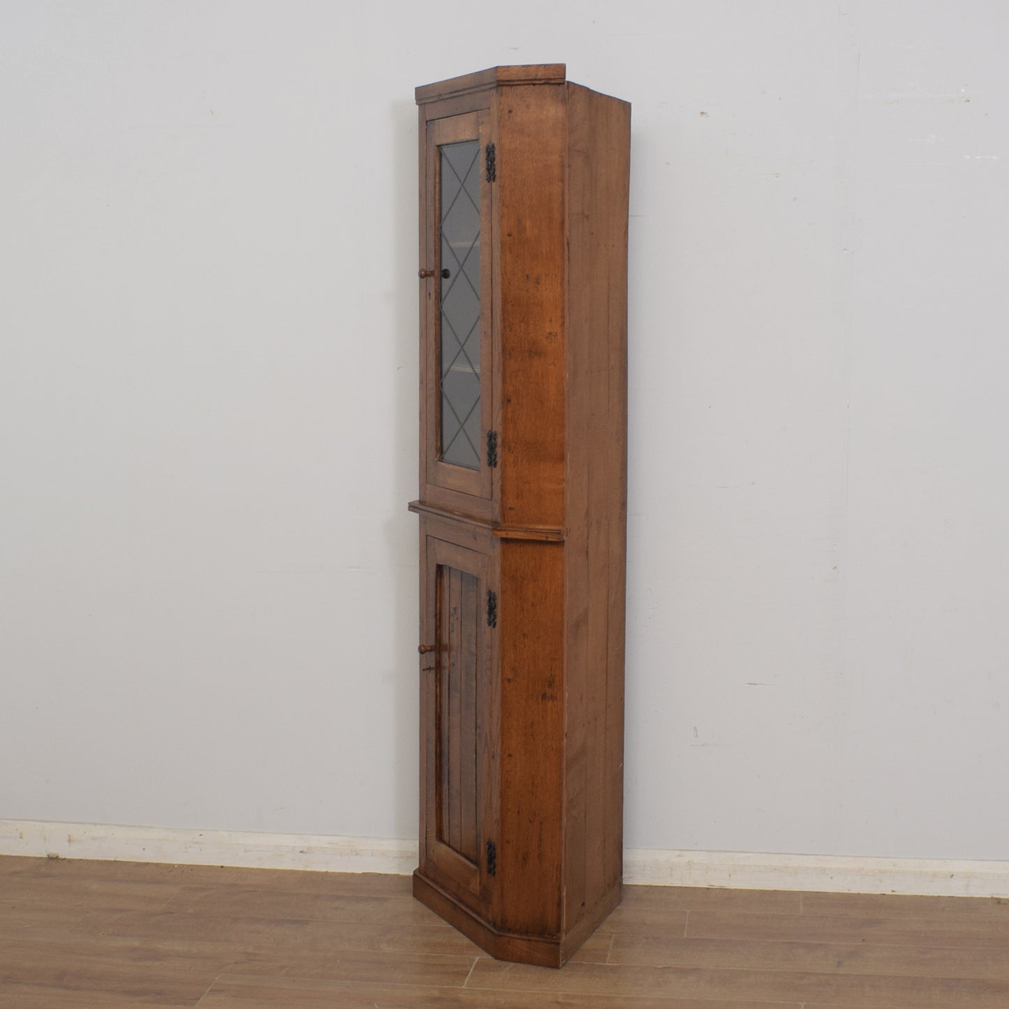 Restored Oak Corner Unit
