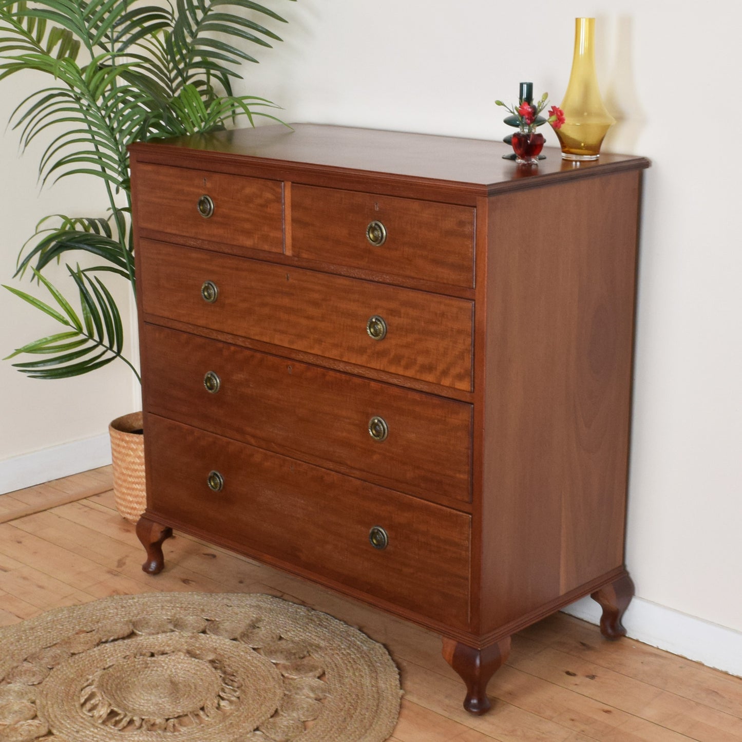 Restored Mahogany Chest of Drawers