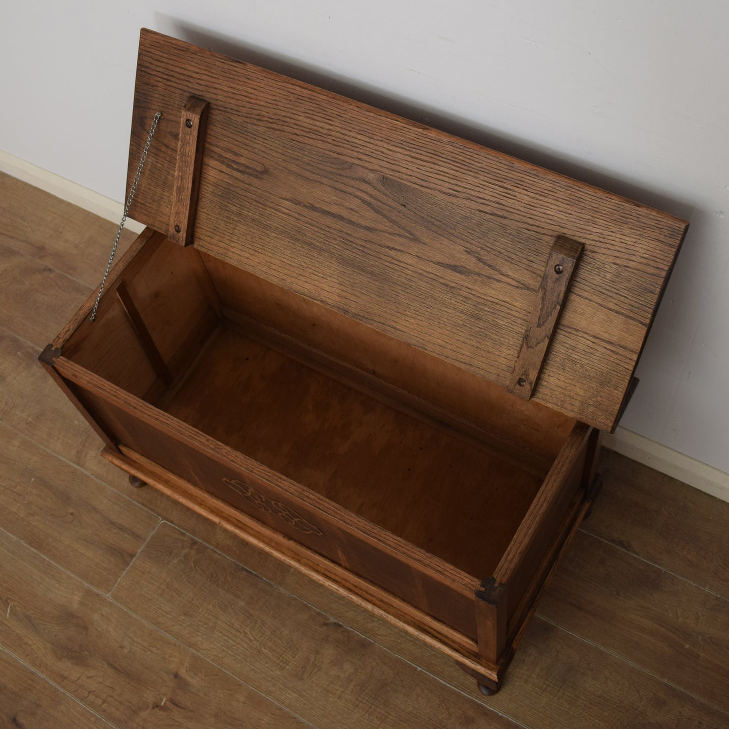 Oak Blanket Box