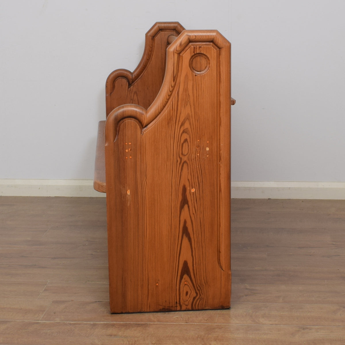 Restored Church Pew