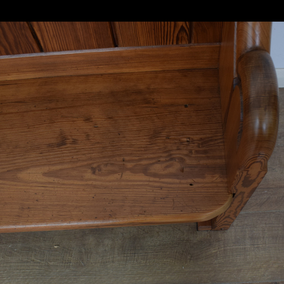 Restored Church Pew