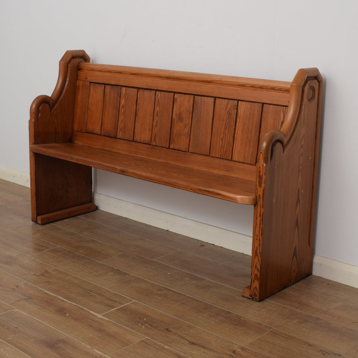 Restored Church Pew