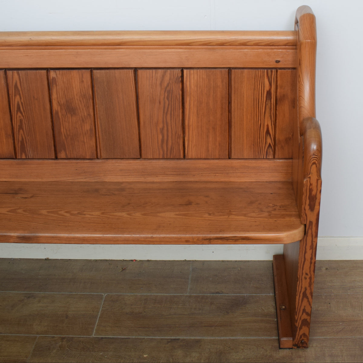 Restored Church Pew