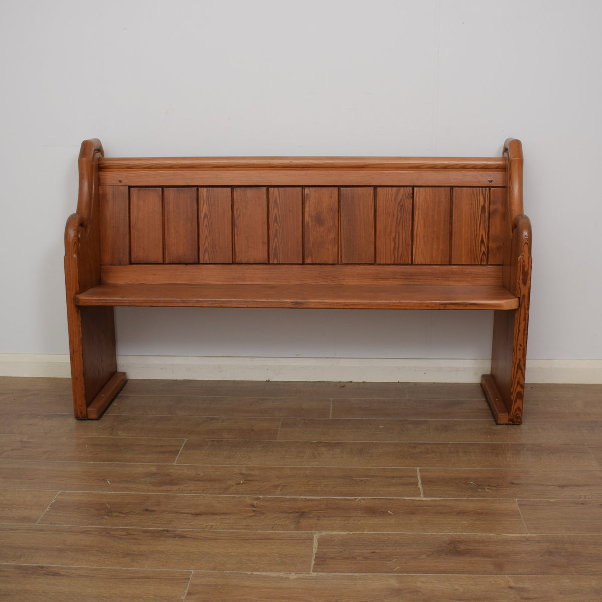 Restored Church Pew