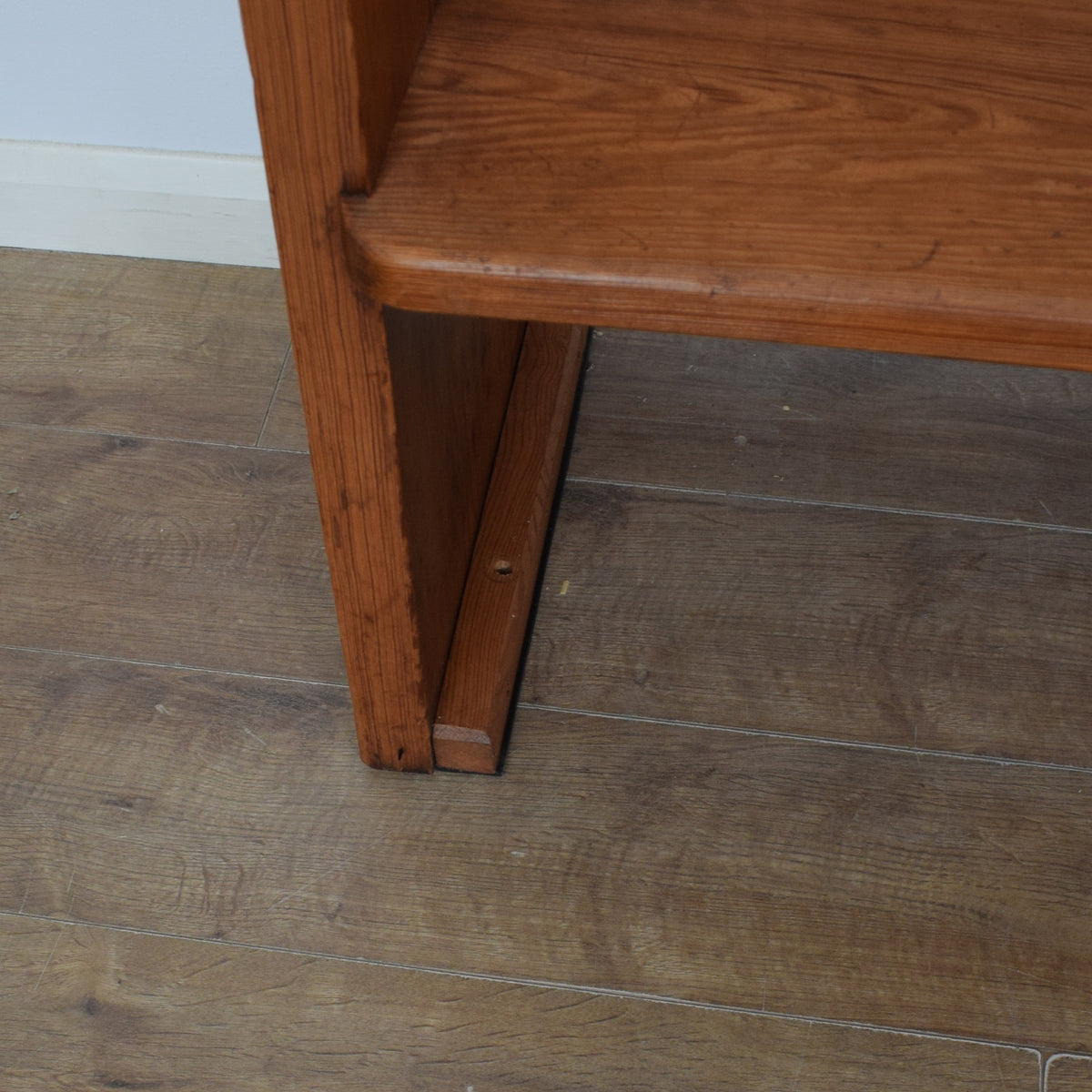 Restored Church Pew