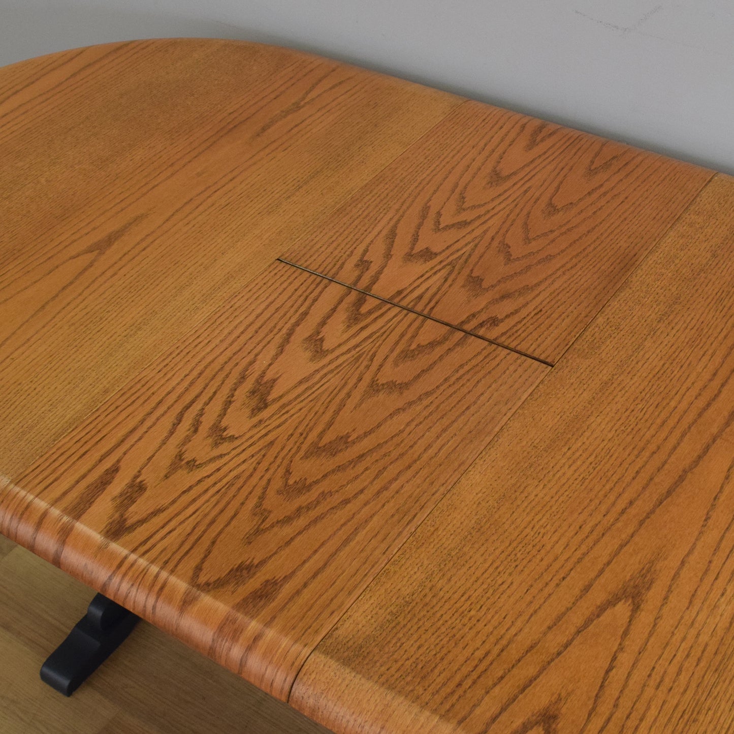 Painted Extendable Table and Six Chairs