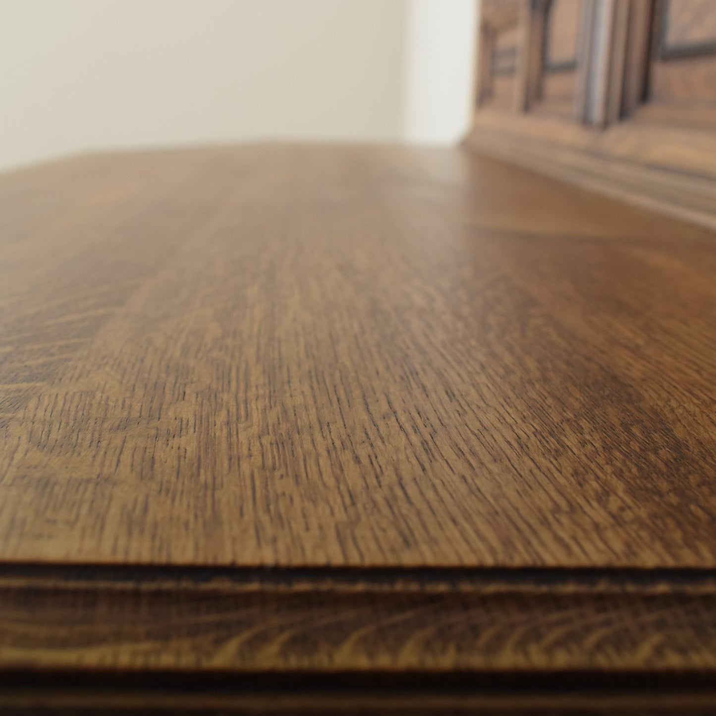 Carved Oak Sideboard