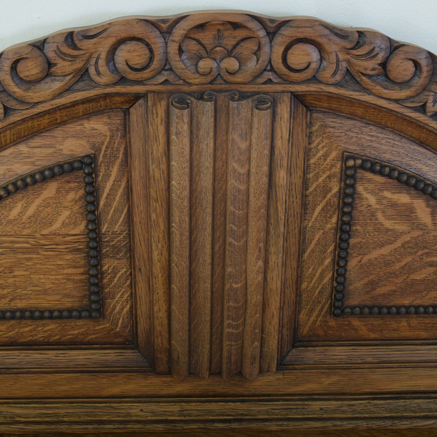 Carved Oak Sideboard