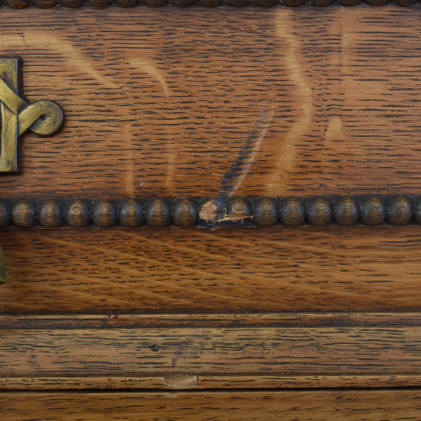 Carved Oak Sideboard