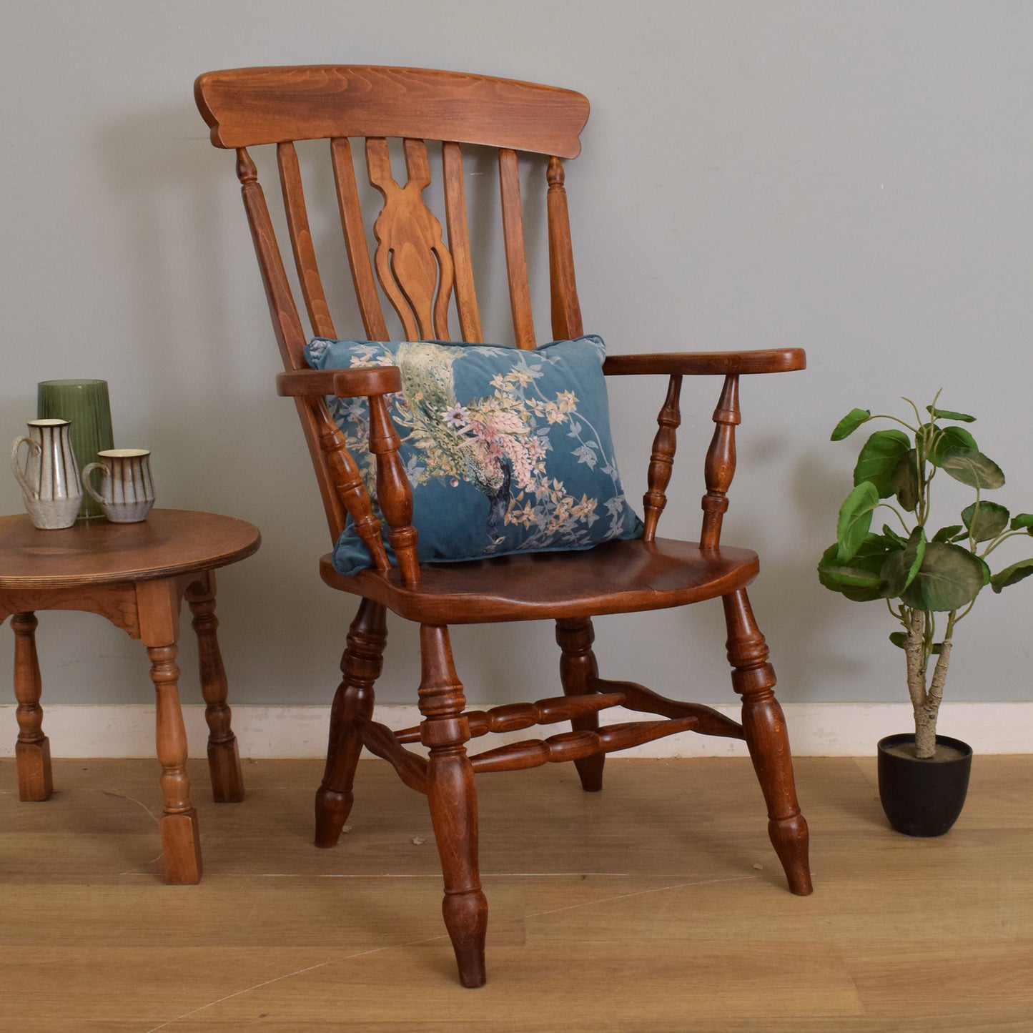 Restored Fiddle Back Chair