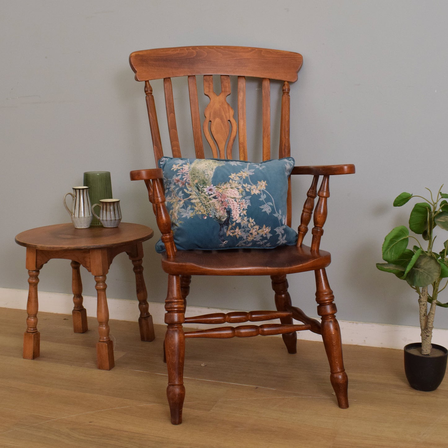 Restored Fiddle Back Chair