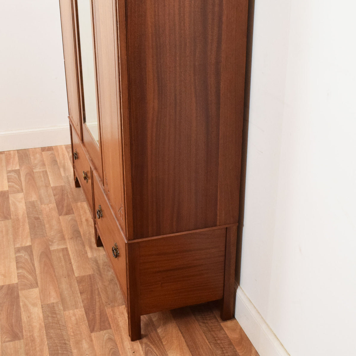 Carved Mahogany Hallrobe