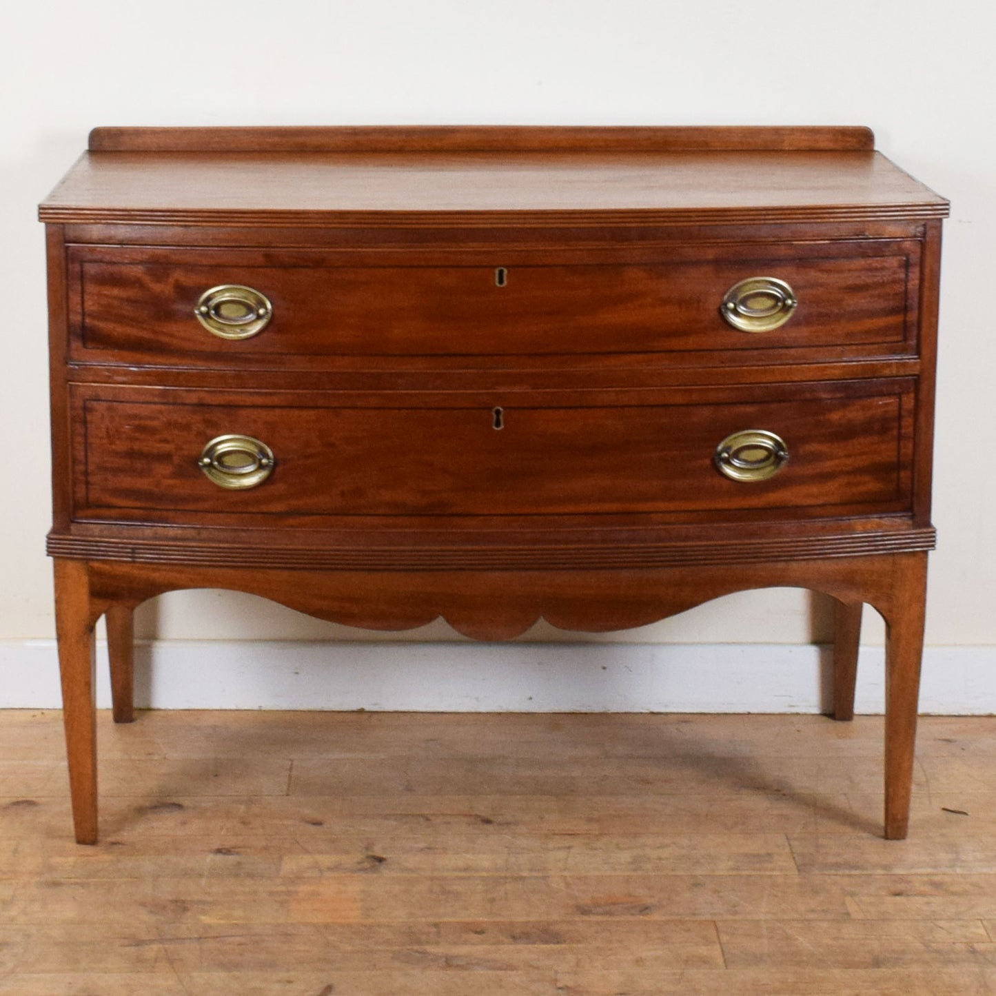 Flamed Mahogany Chest of Drawers