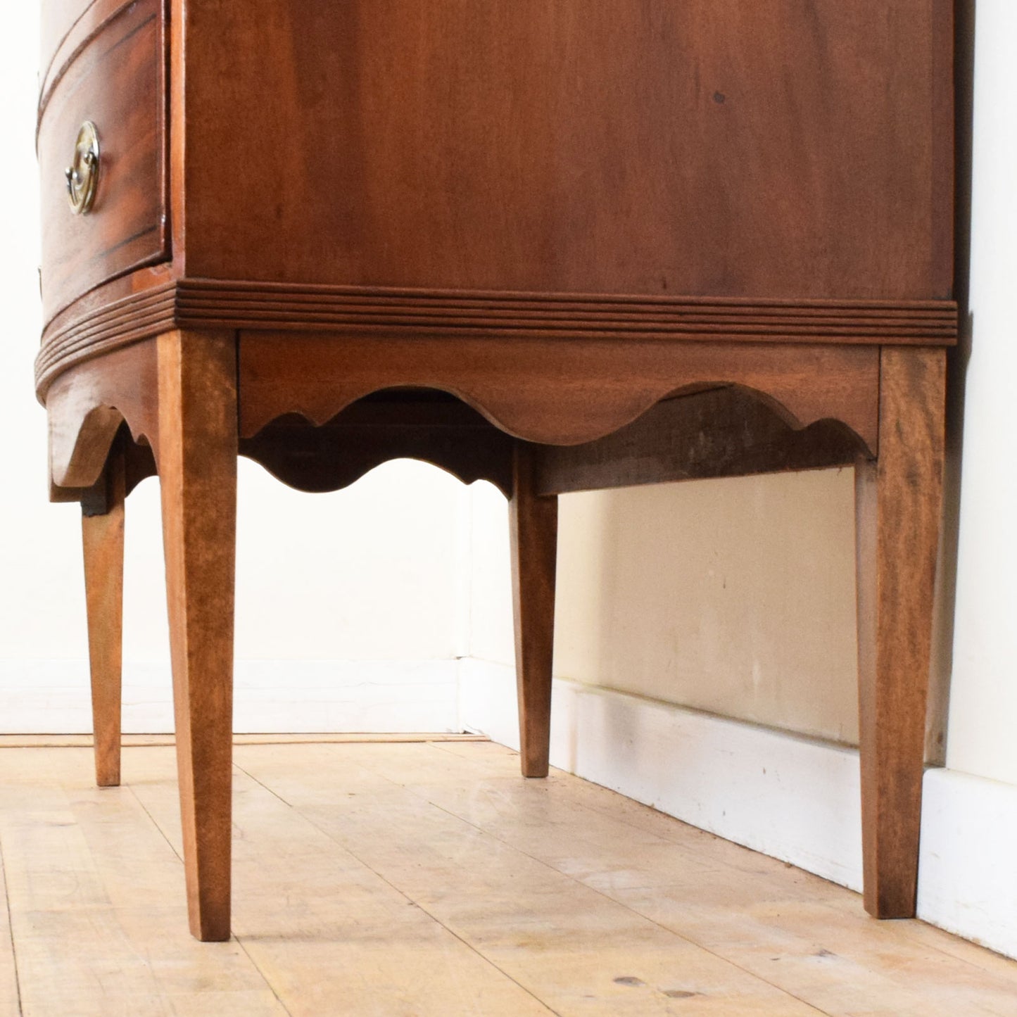 Flamed Mahogany Chest of Drawers