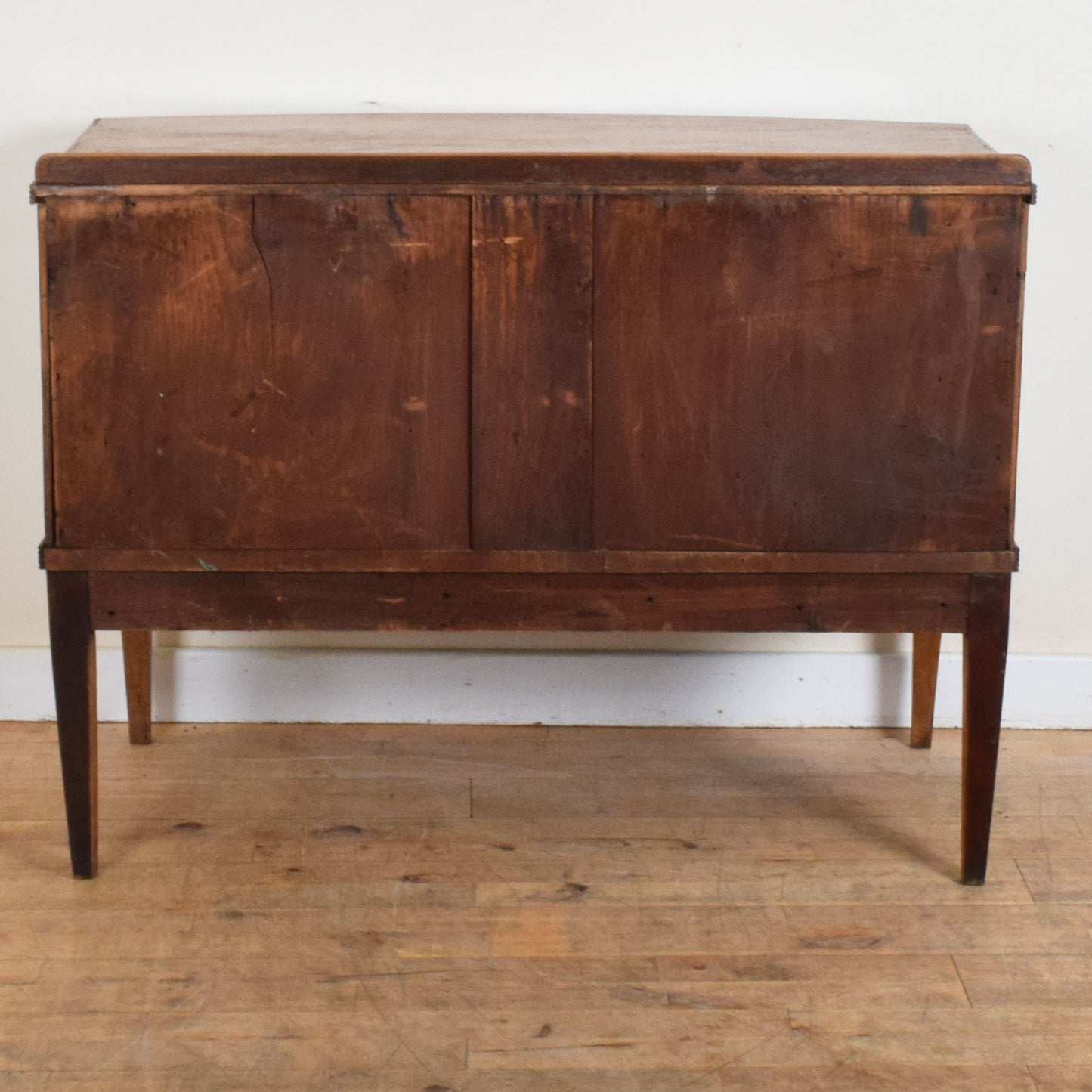 Flamed Mahogany Chest of Drawers