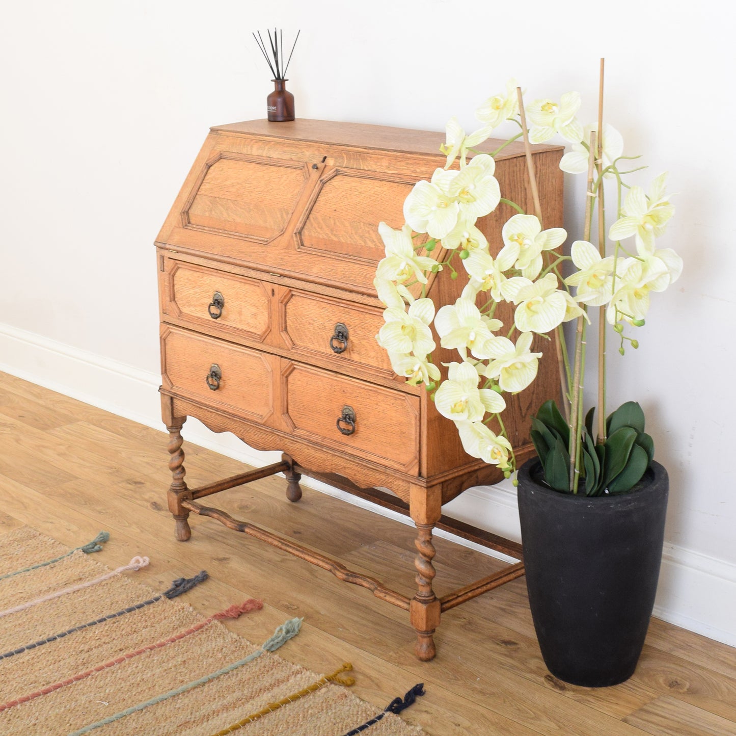 Restored Oak Bureau